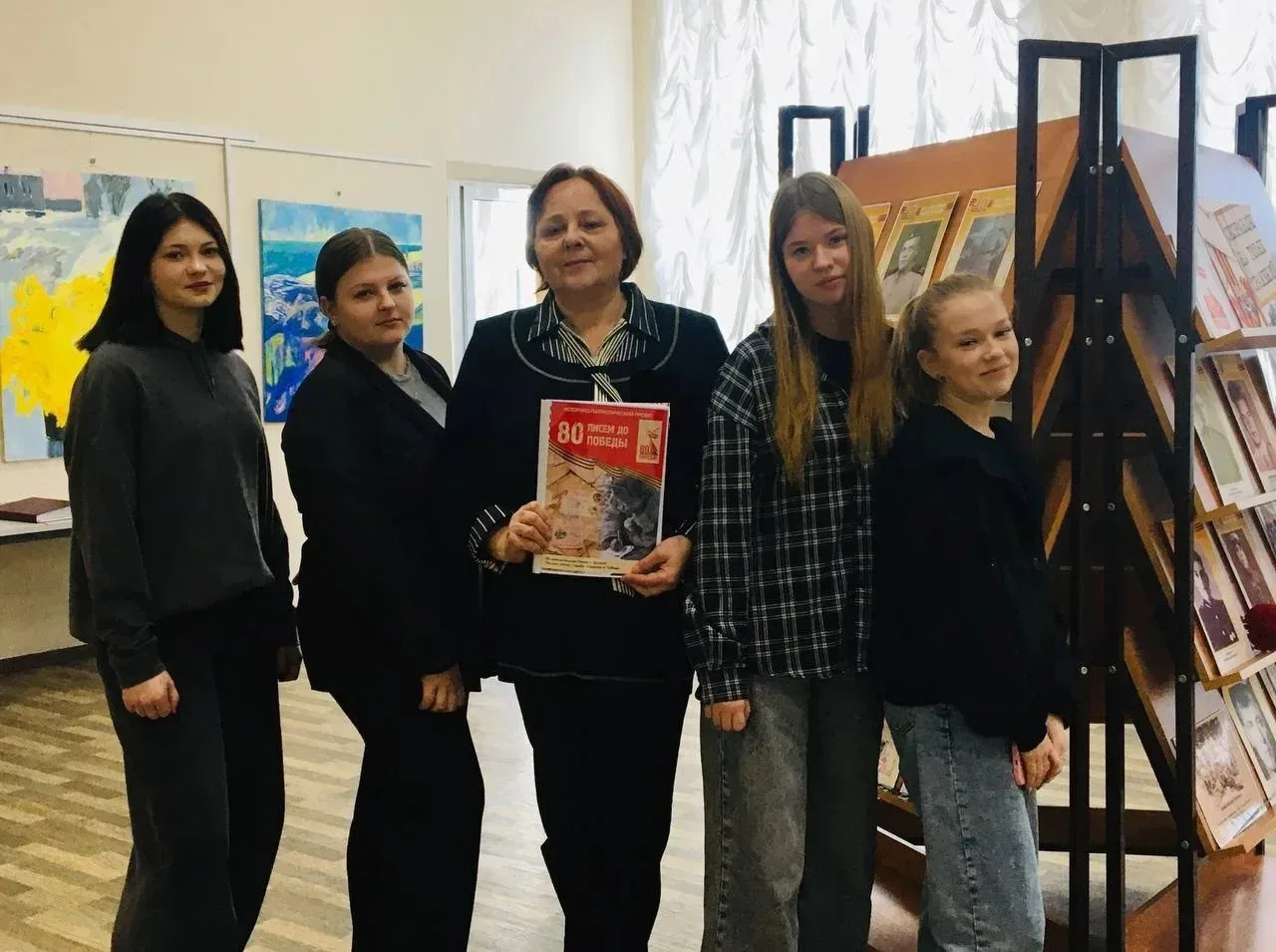 📜Музейный урок «Письма Победы»  5.05.2026 в Музее Славы прошел Музейный урок — «Письма Победы». К 80