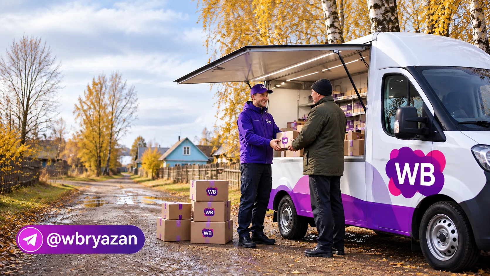 🚚 Wildberries запустил передвижной ПВЗ в Тверской области