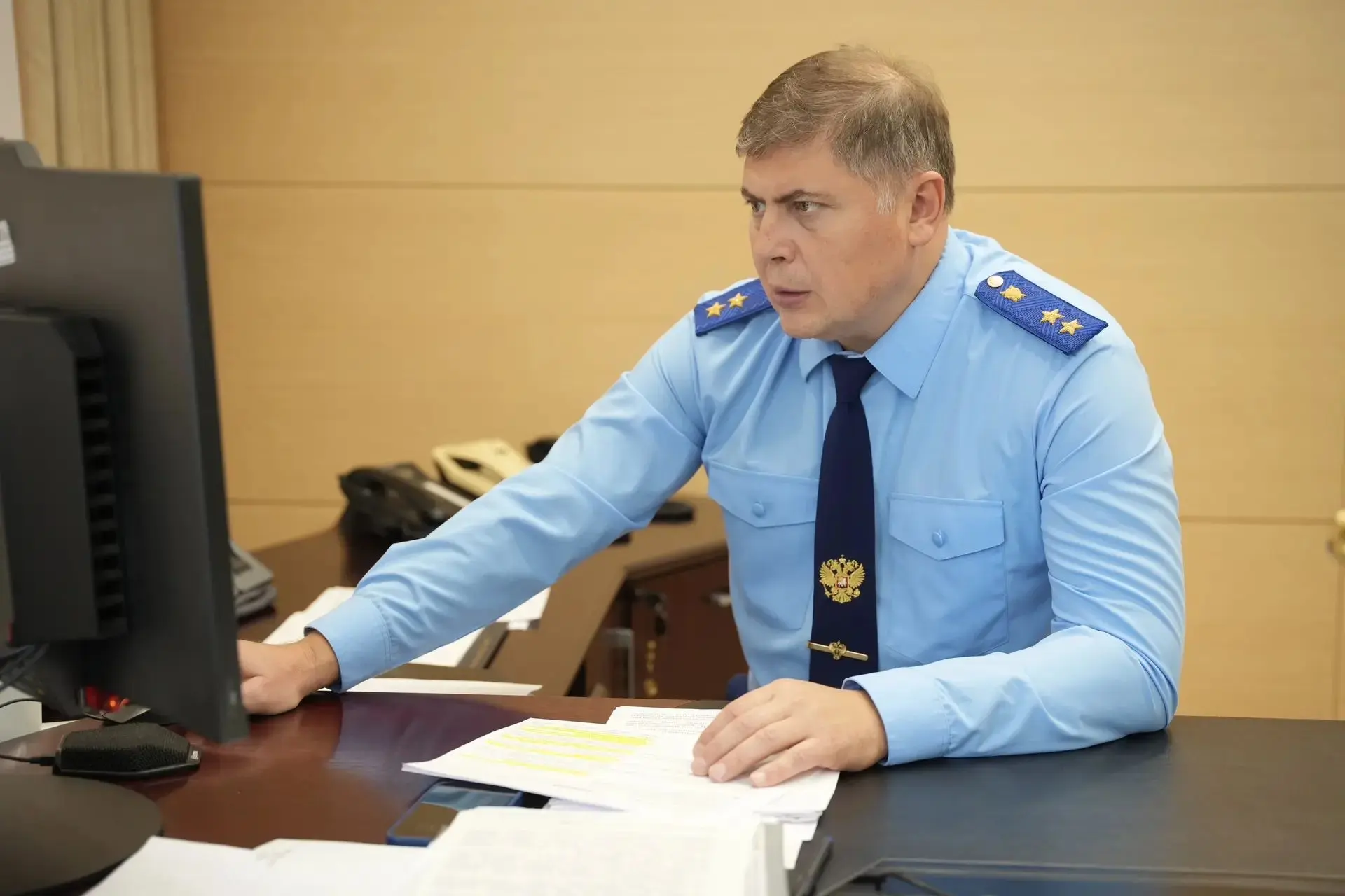 📢 В Дивногорске — новый прокурор! Знакомьтесь, Юрий Зданович