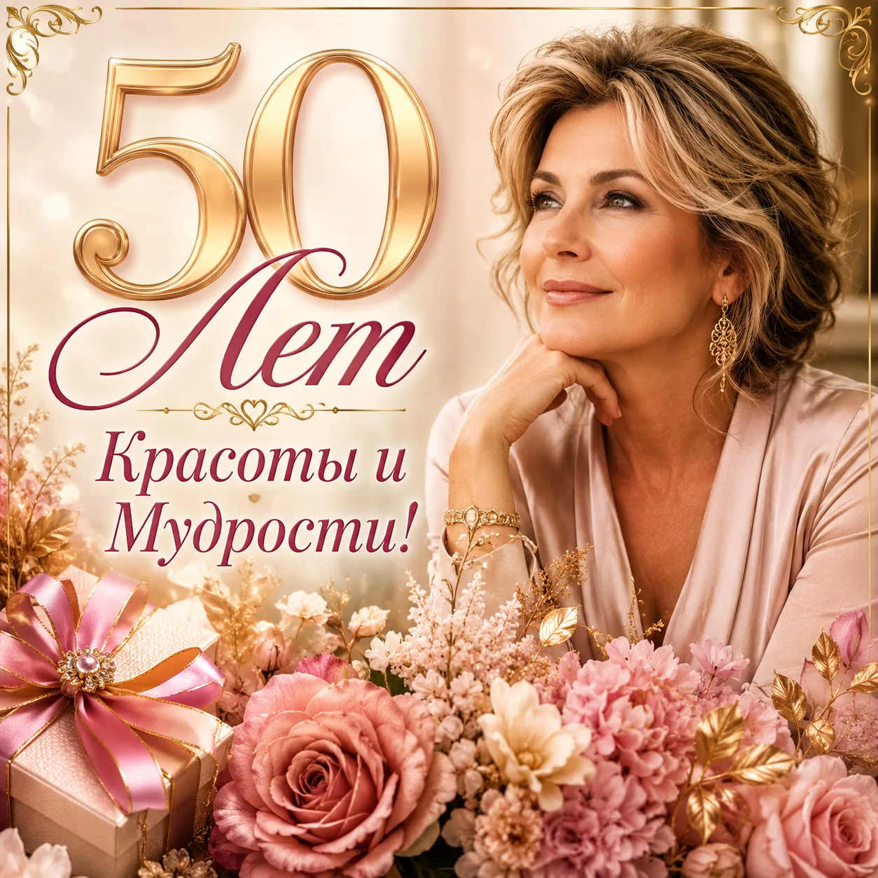 Сценарий на юбилей 50 лет женщине
Ведущий: Добрый вечер, дорогие друзья, уважаемые гости! Как приятн