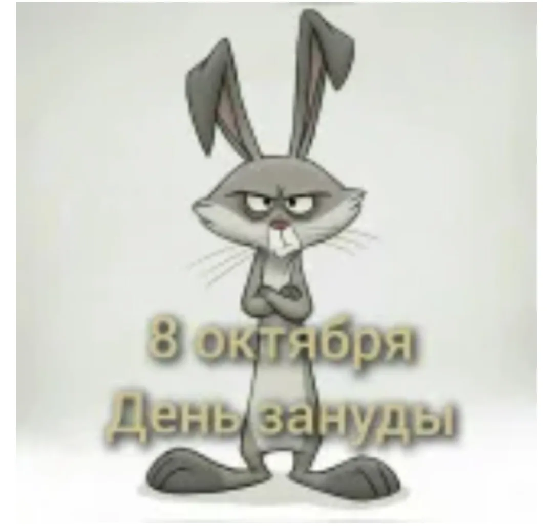 День зануды — шуточный праздник, который отмечается 8 октября.