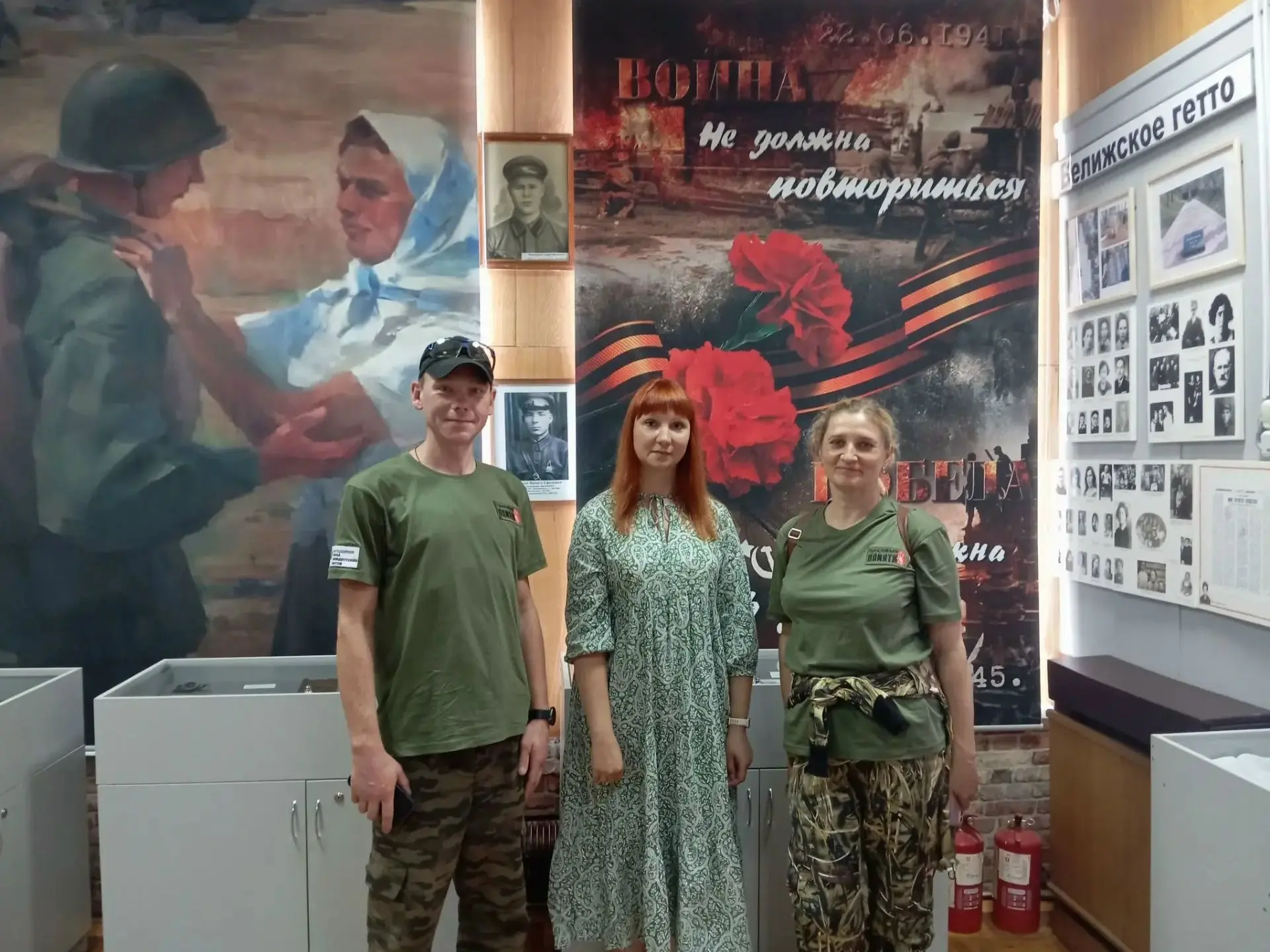 К нам в гости заглянули участники поискового движения из Владимирской области — люди, которые знают 