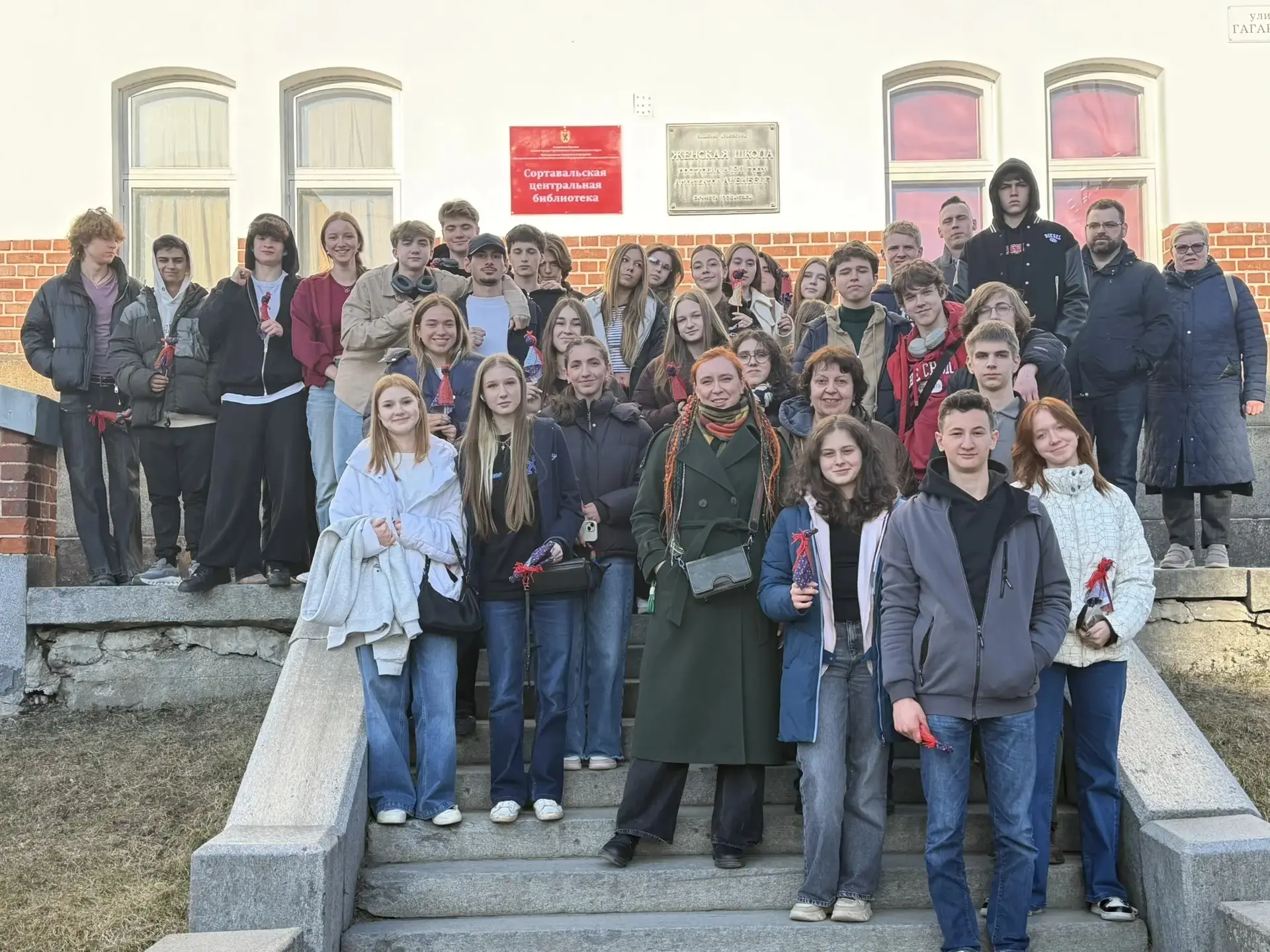 В Северном Приладожье продолжается реализация нашего образовательного проекта для десятиклассников «