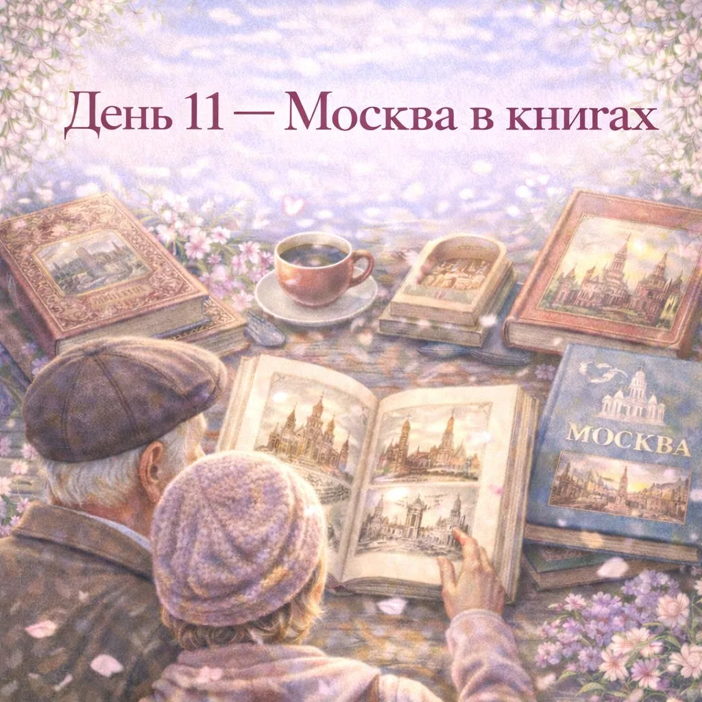 День 11 — Москва в книгах