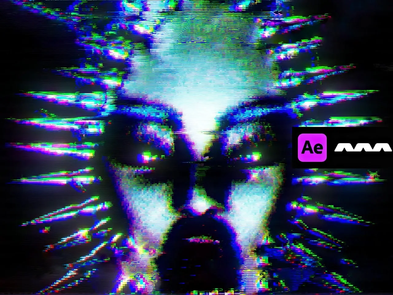 Glitch Machine: Studio AAA After Effects Glitch Template