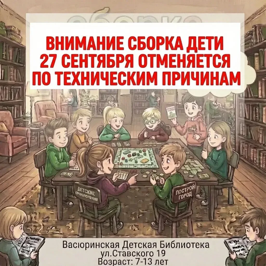 📢 Важное объявление для участников и родителей!