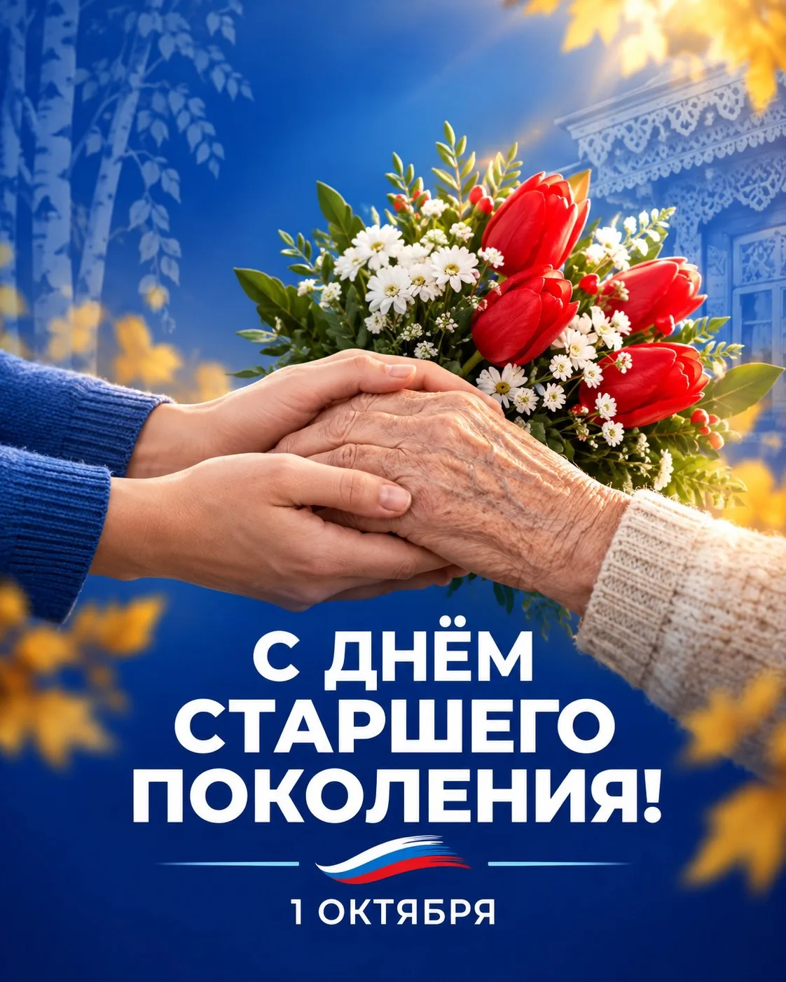Поздравляю с Днём старшего поколения!