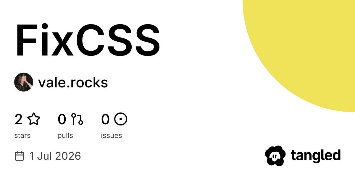 FixCSS: пишите CSS без исторических ошибок спецификации

FixCSS берёт исправленные имена свойств, зн