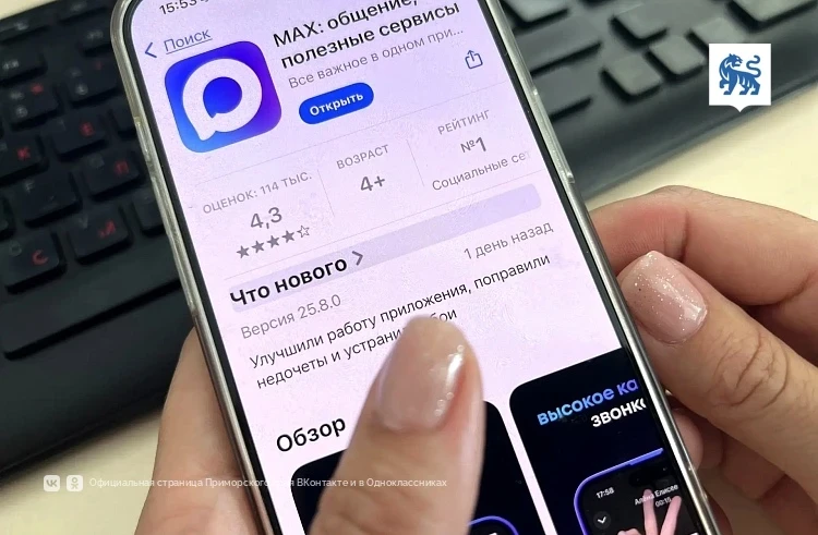 🔑 Все госуслуги Приморья собрали в одном чат-боте MAX