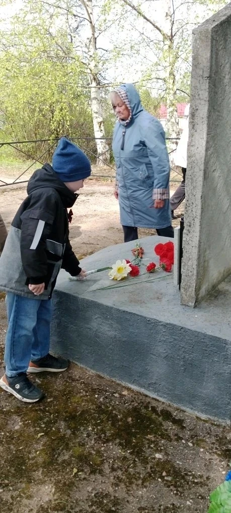 9 мая в деревнях Лазарево и Чепорово состоялись памятные митинги, организованные силами учеников Чеп