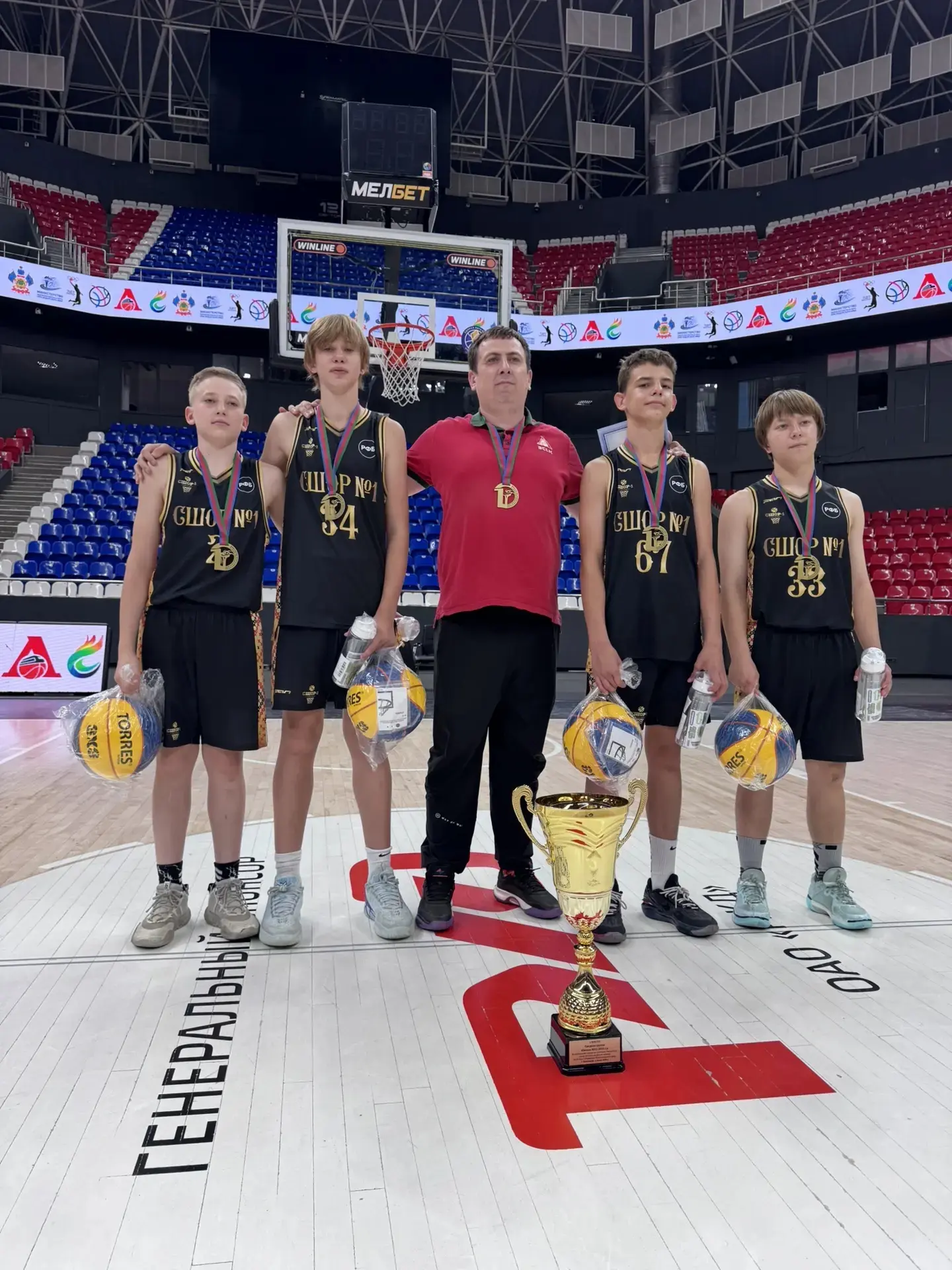 🏆ЗОЛОТО! Краснодарские Баскетболисты Завоевали Кубок Губернатора!🏀

1 июля в Краснодаре, на площад