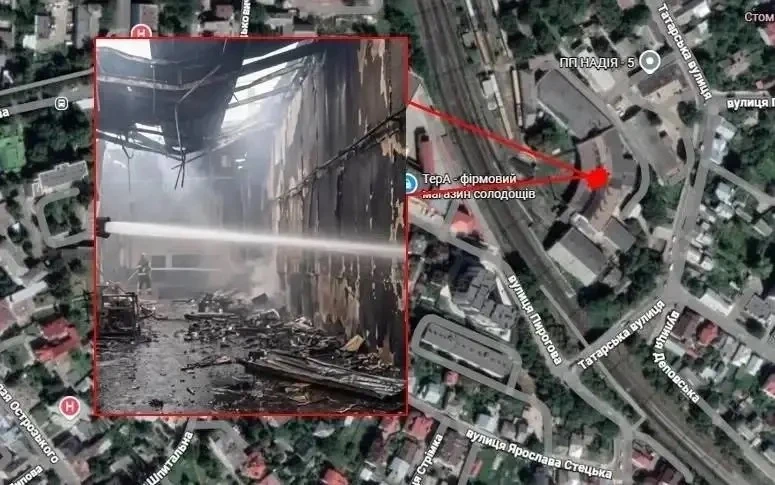‼️🇷🇺🇺🇦 В Тернополе уничтожено депо врага, использовавшееся для военных перевозок