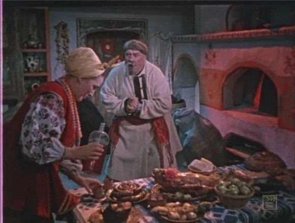 Пан голова! Вечер добрый! Чудная, достолюбезная Солоха. Дьяк! Спрячь меня куда-нибудь!
