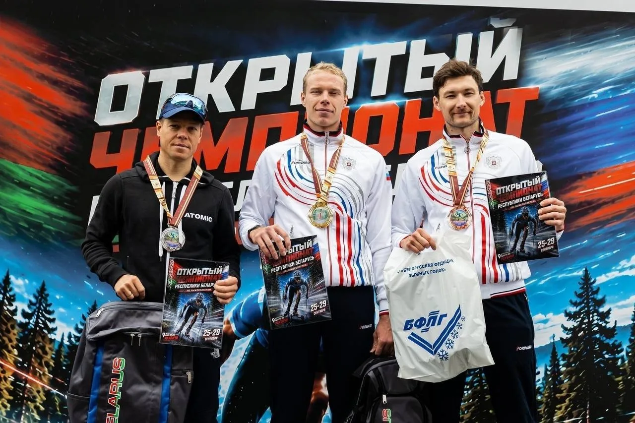 Ленинградец завоевал две медали на Открытом чемпионате Республики Беларусь по лыжеролле...