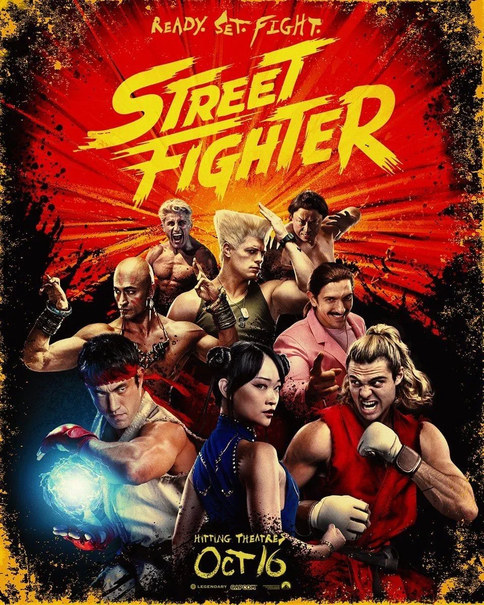 🔥Постеры к фильму Street Fighter   Фильм Street Fighter готовится к премьере 16 октября 2026 года.  