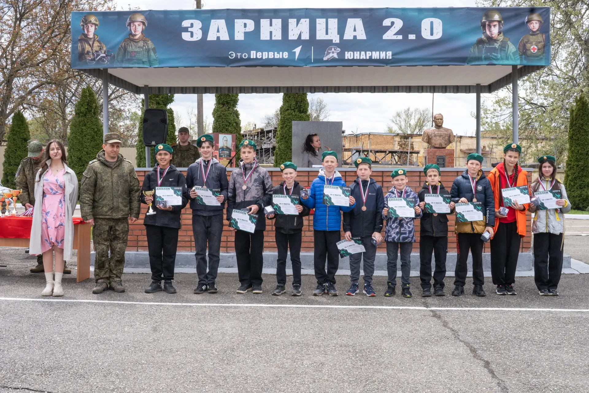 В Майкопе подвели итоги муниципального этапа Всероссийской военно-патриотической игры «Зарница 2.0».