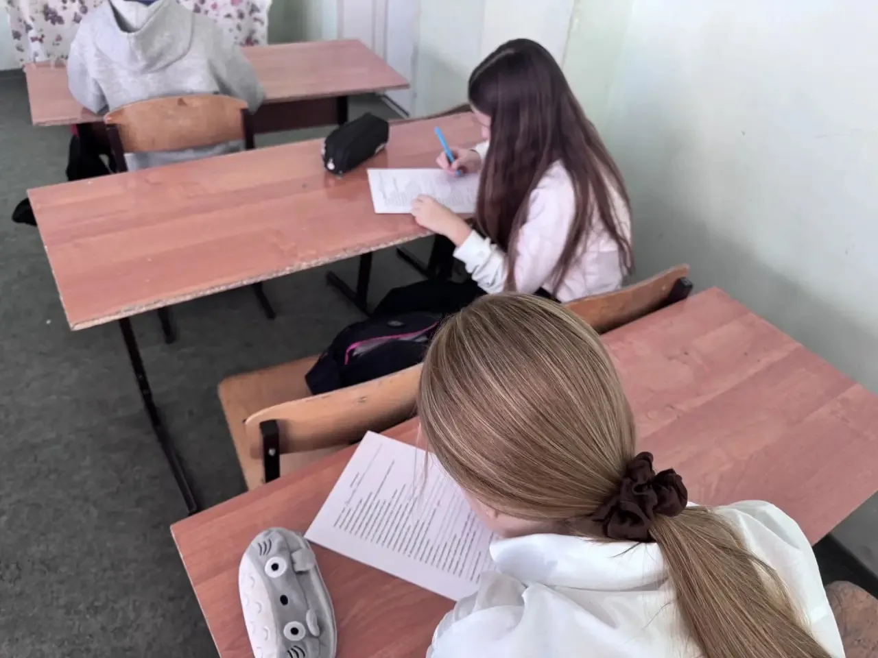 В нашей школе дан старт неделе русского языка. Семиклассники приняли участие в Далевском диктанте. Ж