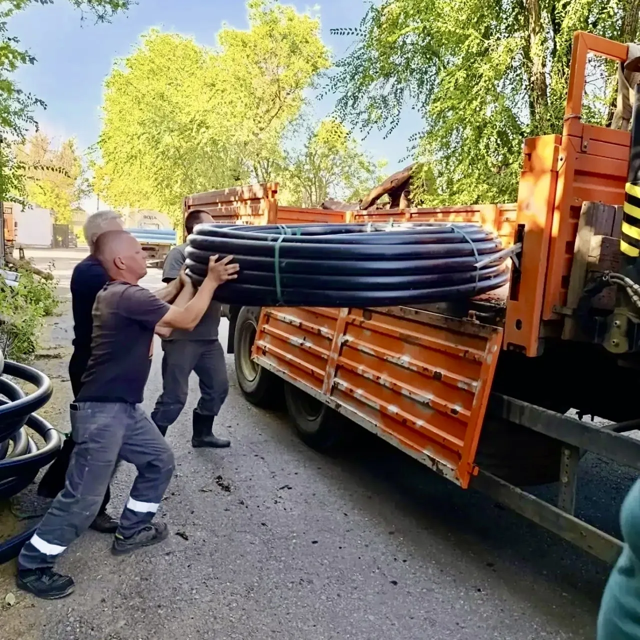 20 мероприятий по восстановлению коммунальных сетей Донбасса выполнил Мособлводоканал за неделю 
🛠В