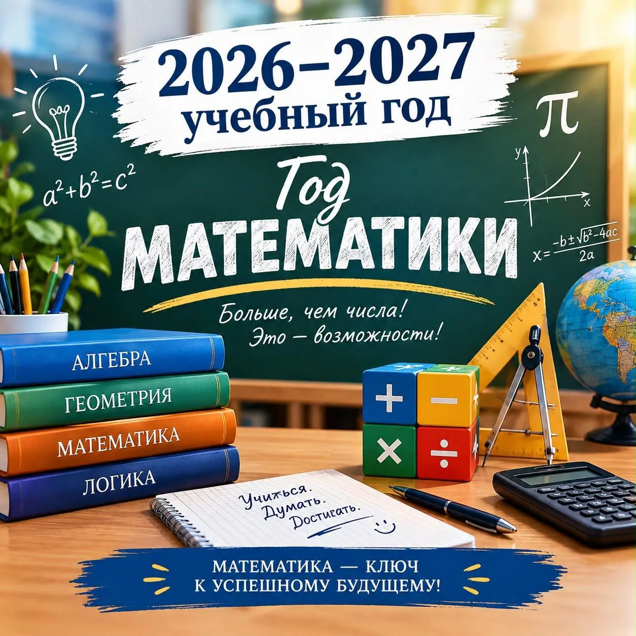 ✨ 2026 год — время великих математических открытий! ✨
