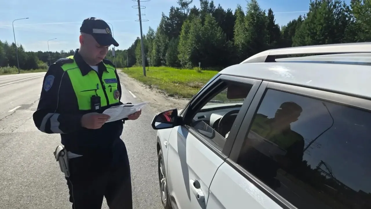 🚦Госавтоинспекцией Нягани организовано мероприятие по массовой проверке водителей на предмет соблюд