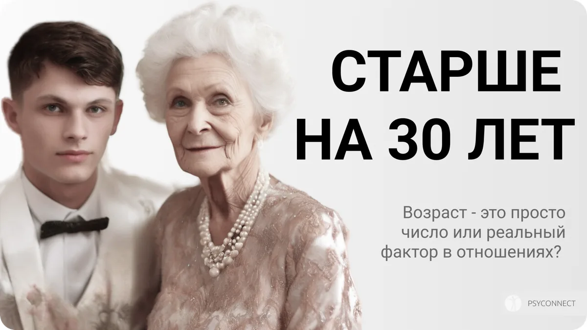 Если мужчина младше на 30 лет?