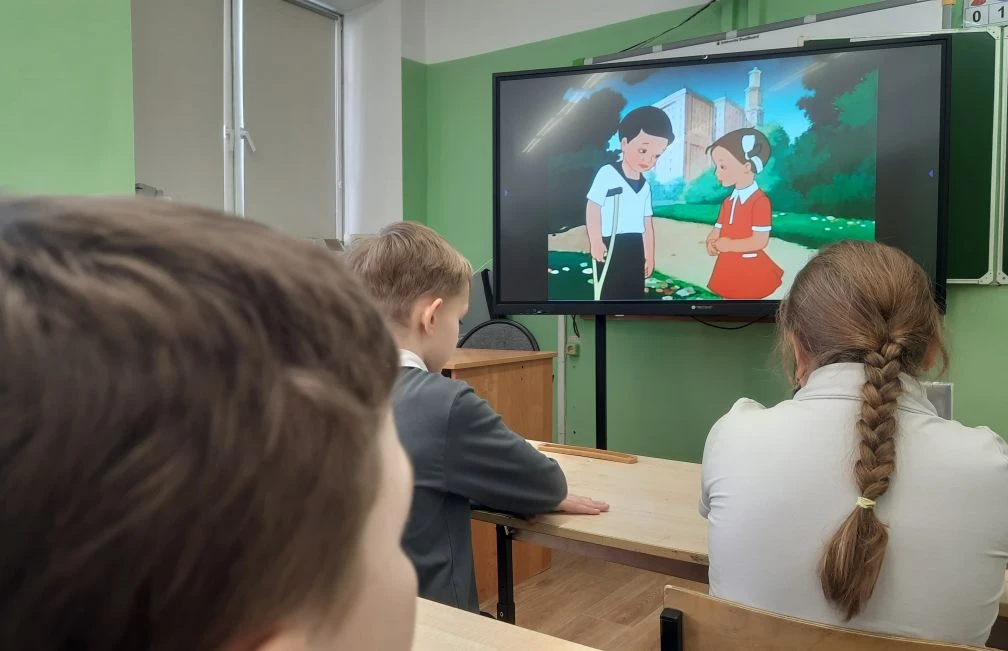 ❤️У учеников начальной школы прошли необычные уроки добра в рамках Всероссийского образовательного п
