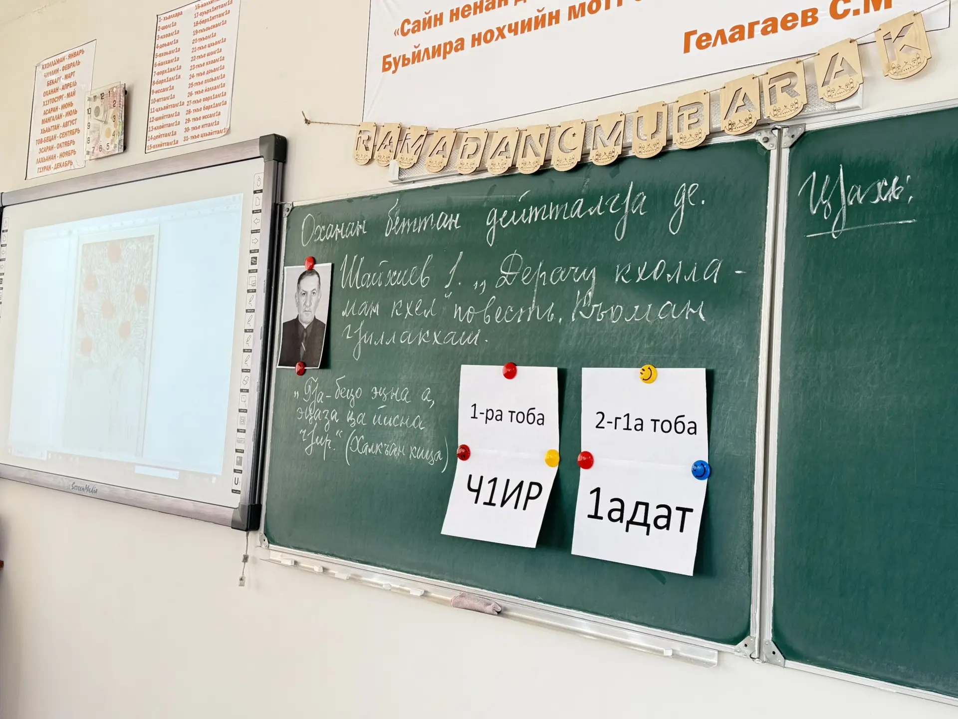Открытый урок по чеченской литературе в 11 «А» классе