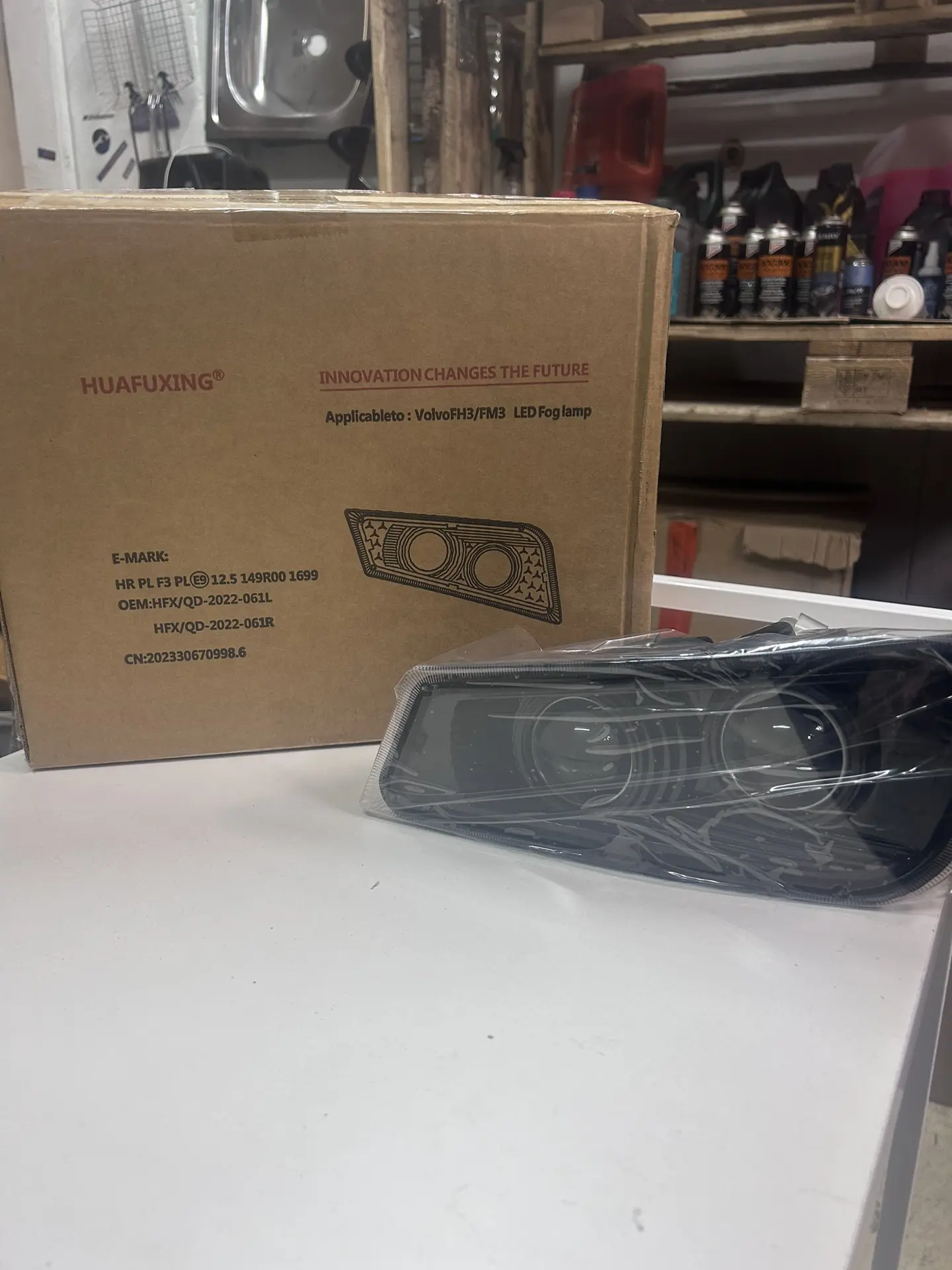 Новый комплект bi led ПТФ фар для Volvo FH3