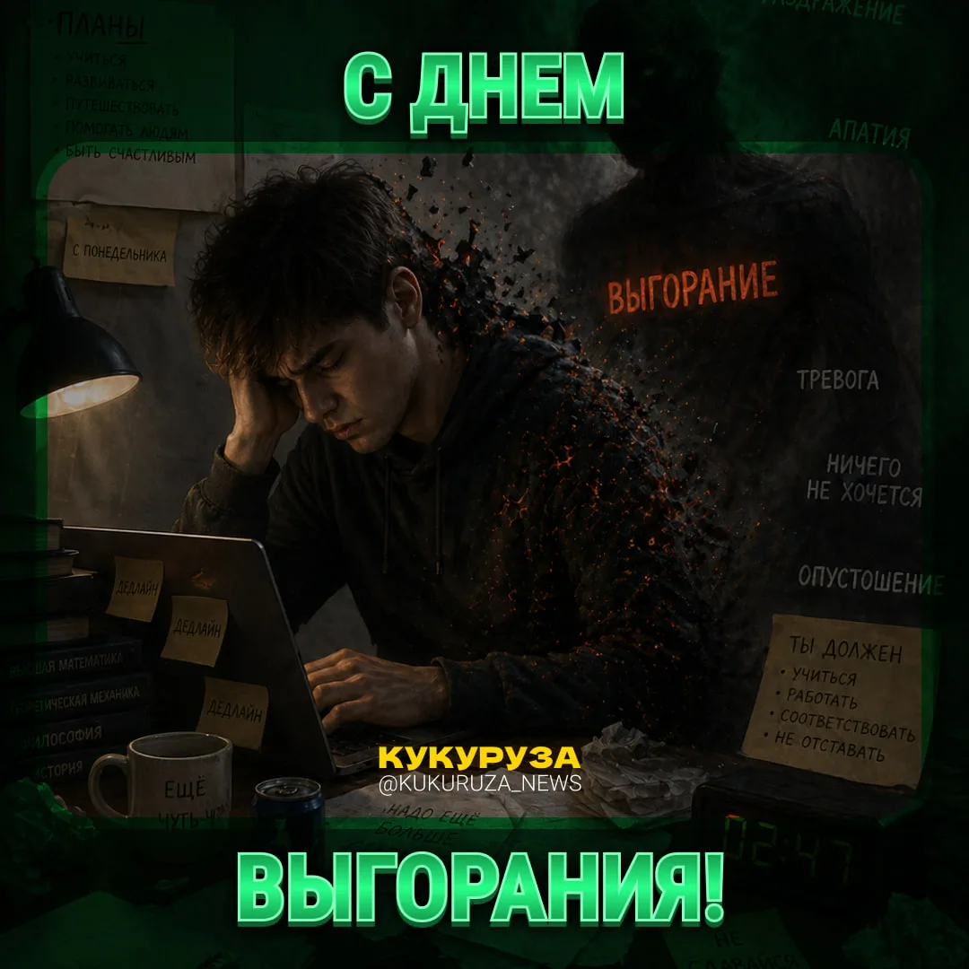 Тоже устали и выгорели?   Ставьте 💔. Посмотрим, сколько вас таких. И 😍, если у вас все четко.   Лови