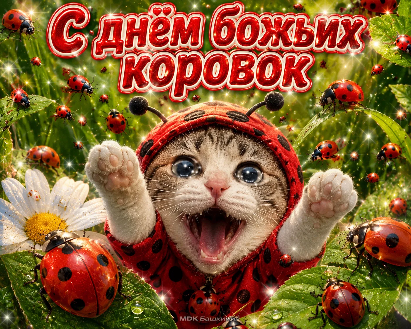 С Днём божьих коровок 🐞