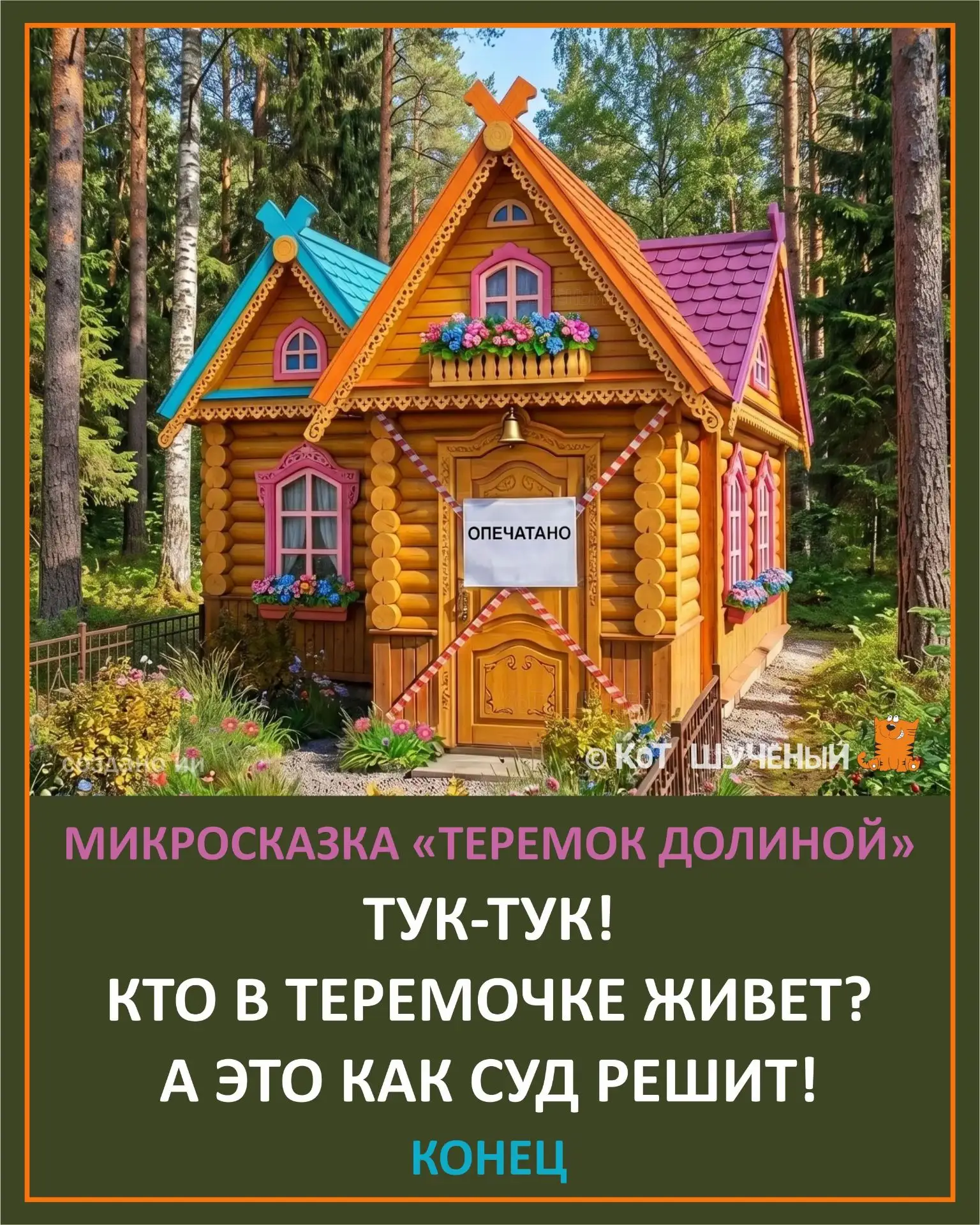 Вот и сказочке окончательный конец. Обжалованию не подлежит. 🤓