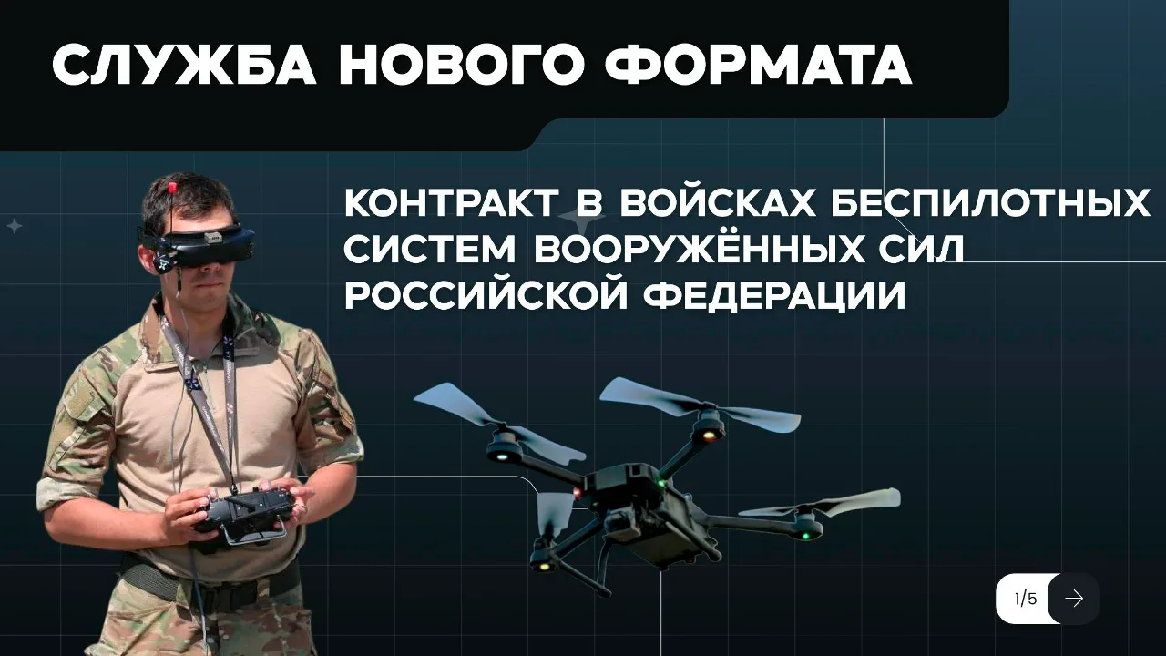 🇷🇺 Служба в беспилотных войсках