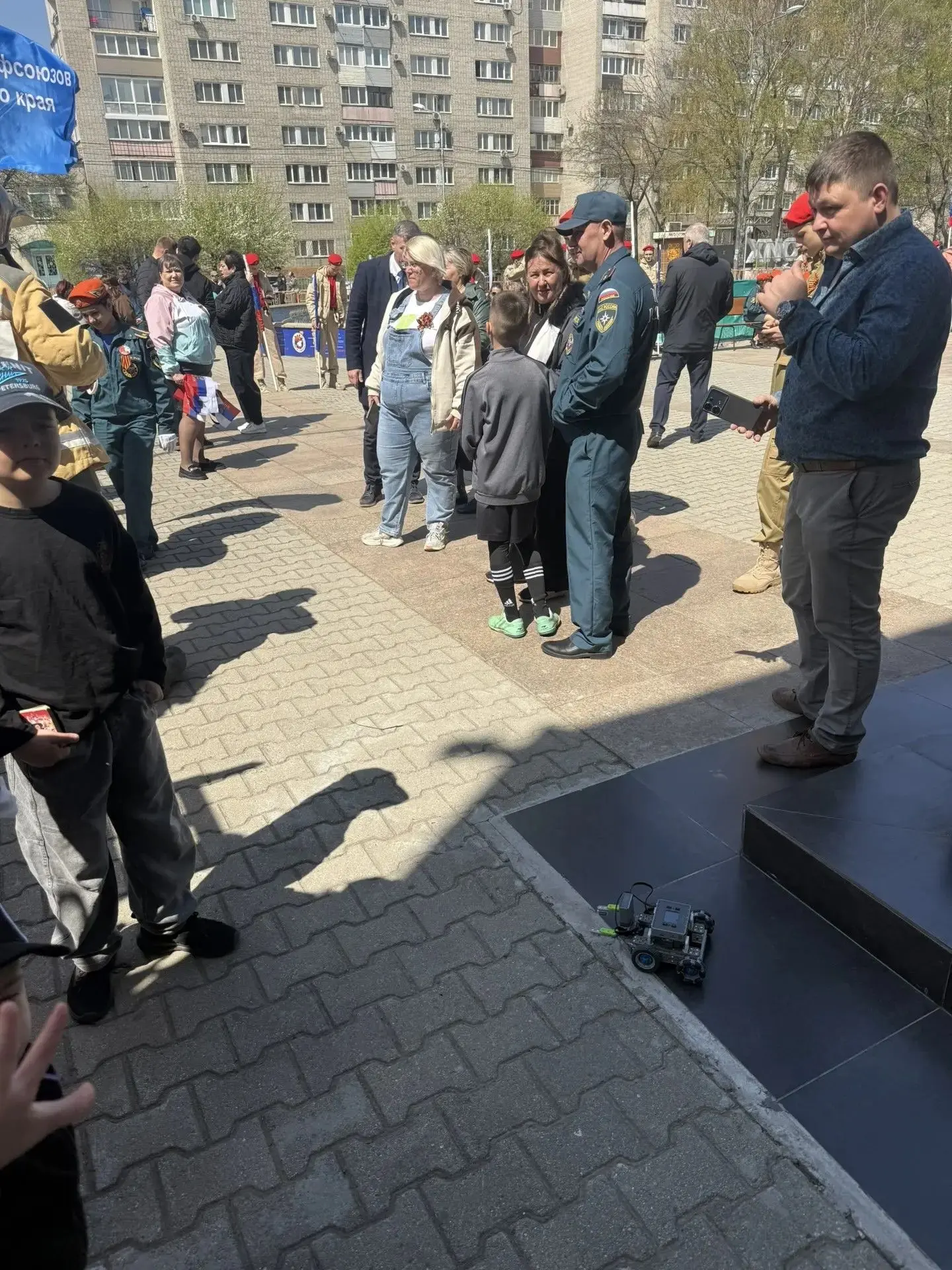 ✨🎮IT-КУБ В ДЕЛЕ. РОБОТЫ НА ПРАЗДНИКЕ ВЕСНЫ И ТРУДА 1 мая 2026 года на торжественном мероприятии, пос