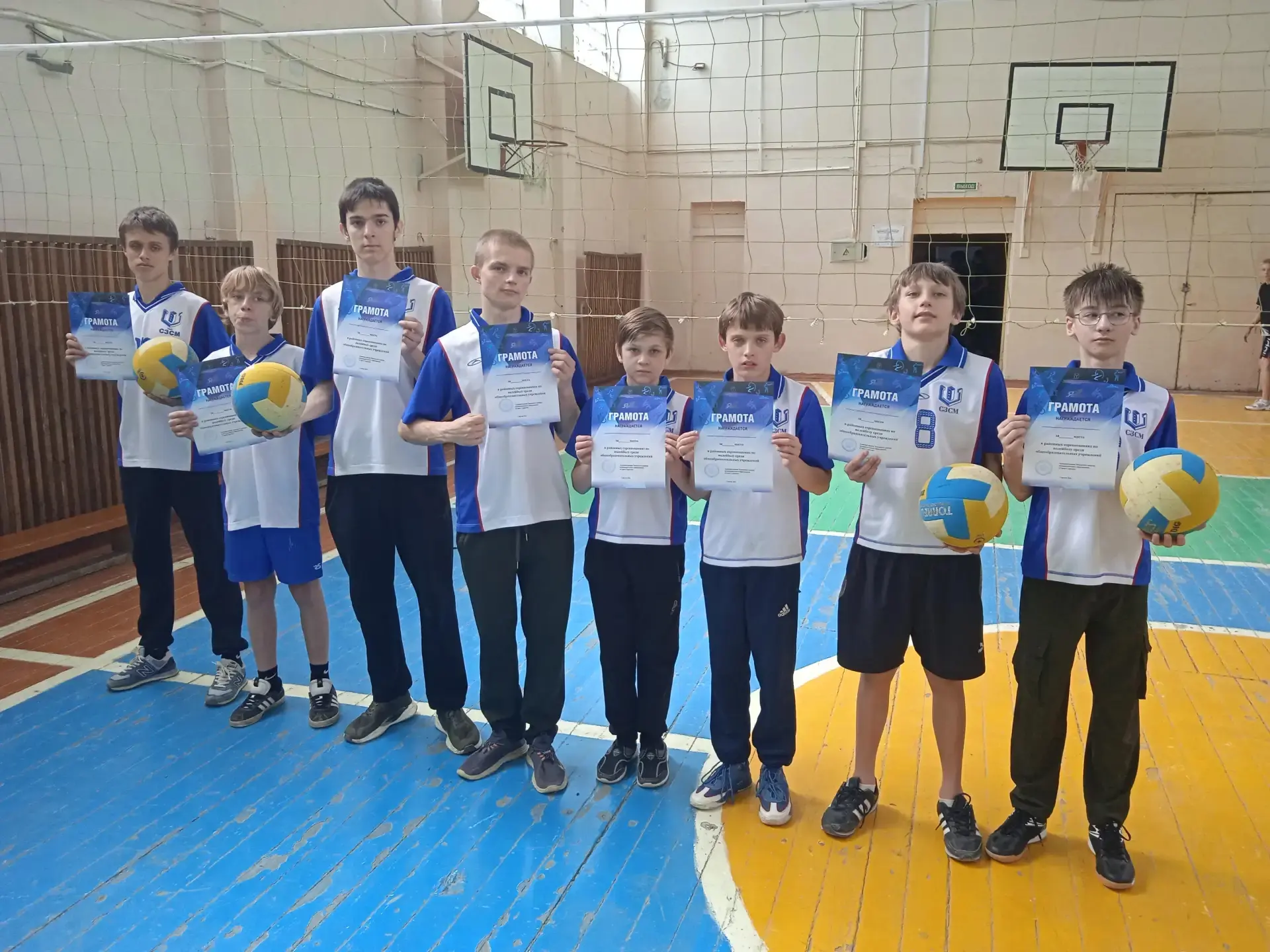 🏐 Итоги районных соревнований по волейболу среди юношей

20 мая завершились районные соревнования п