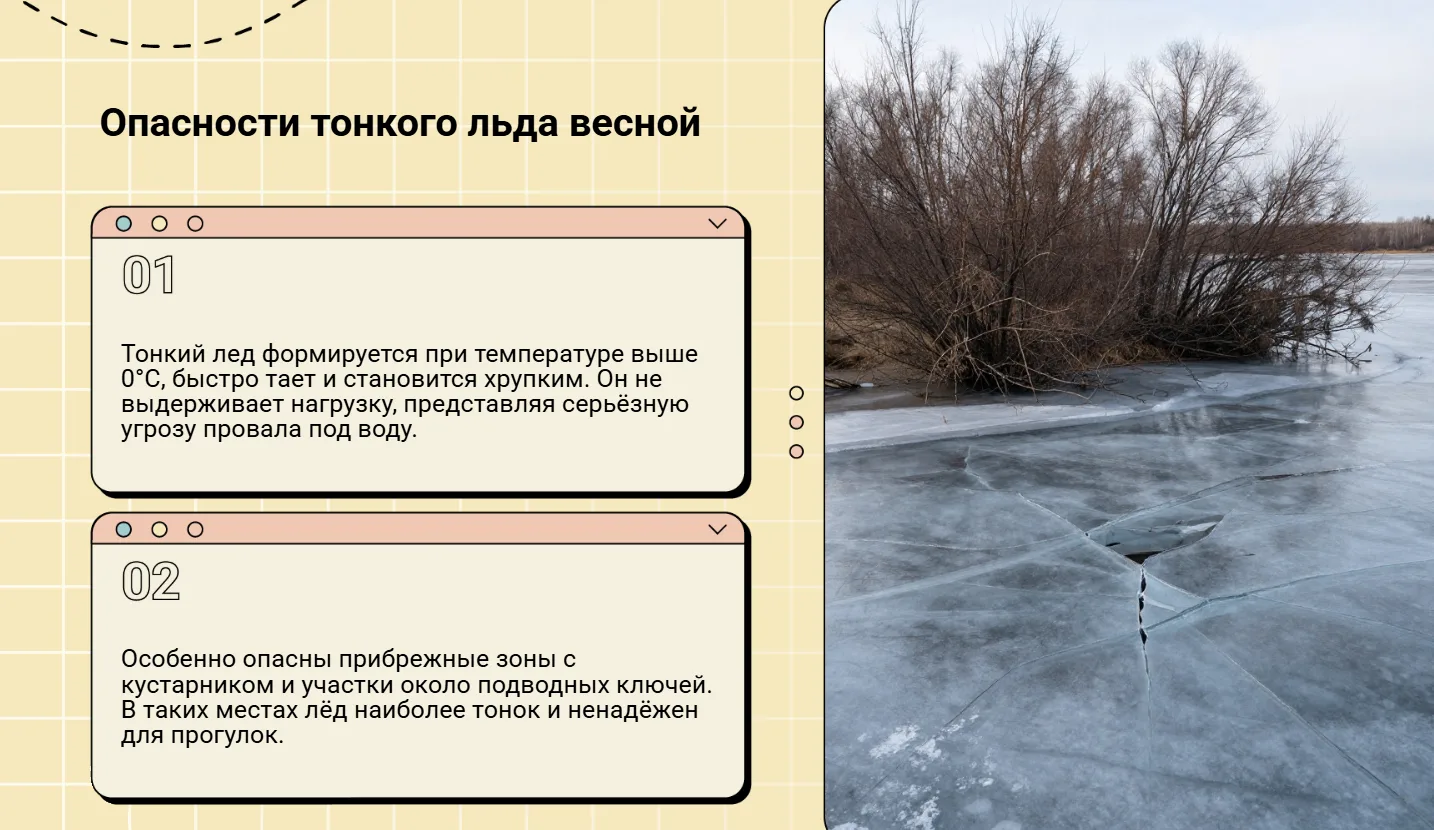 ☀️ Прогноз погоды показывает потепление, а это значит, что снег и лёд начнут таять. Время наслаждать