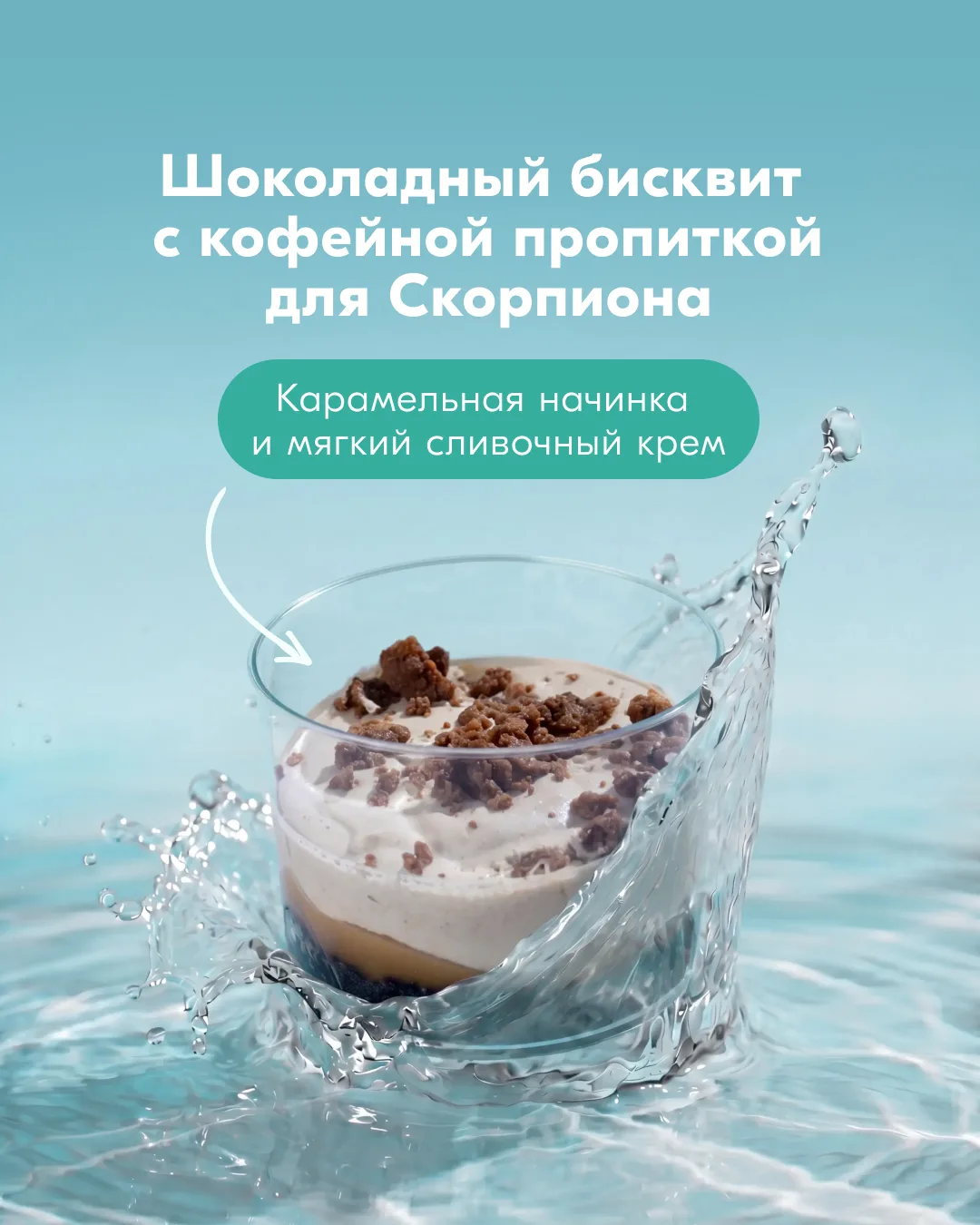 💦 У вас тоже ощущение, что десерты для представителей стихии воды создавались где-то на лазурном бер