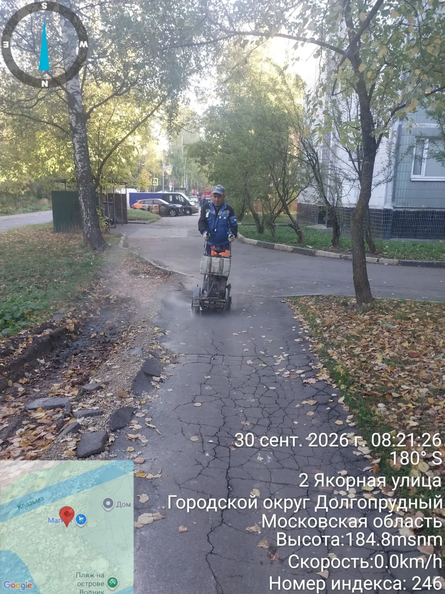 Без выходных: ямочный ремонт в Долгопрудном зависит только от погоды