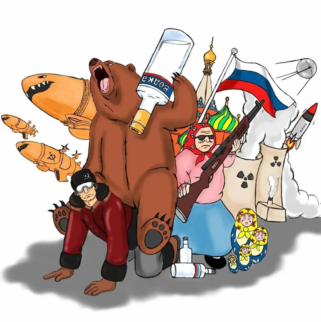 Интересно, что за чушь пишут за границей о русских ❓