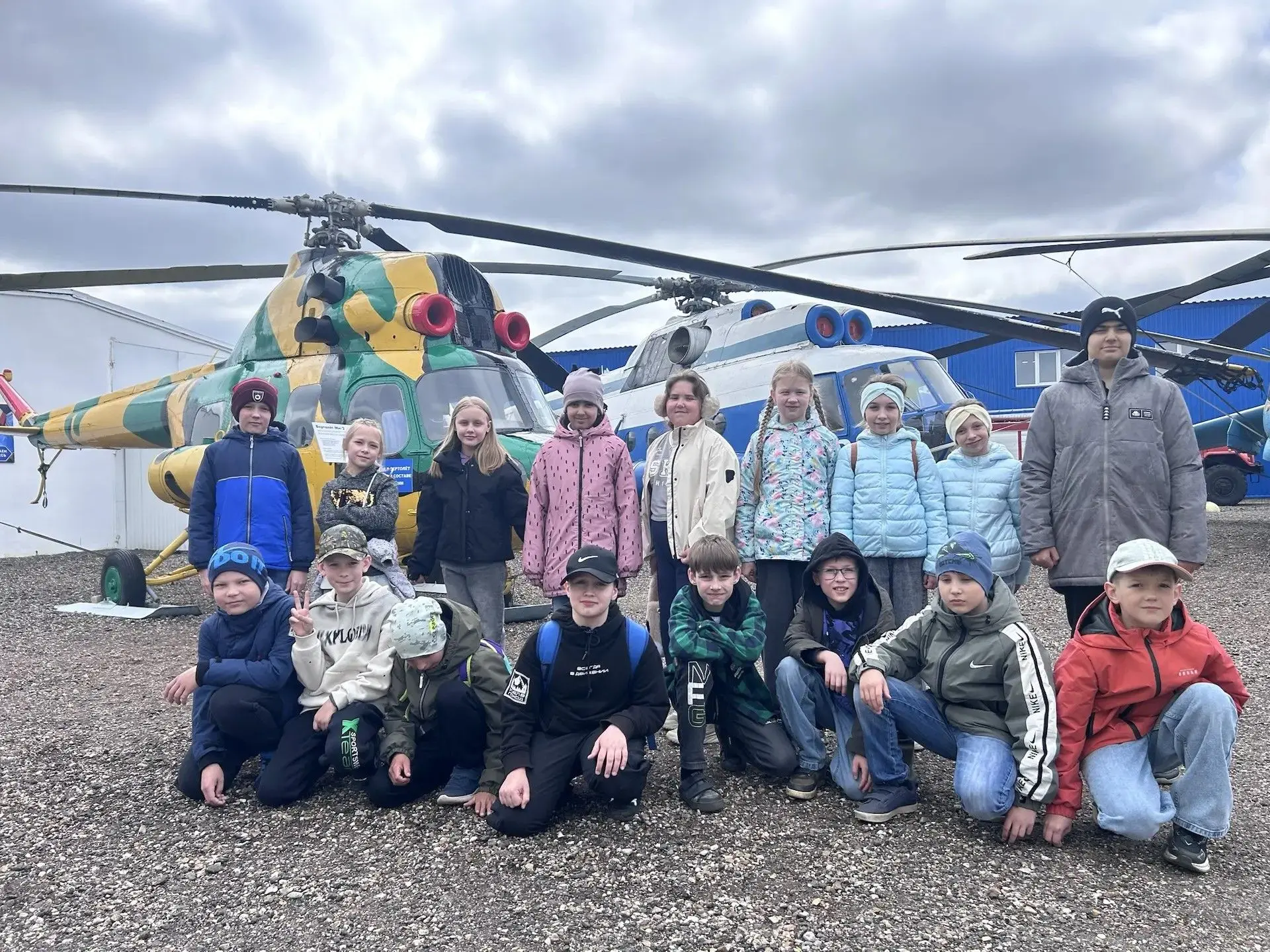 ✨ Ученики 3 «Б» класса совершили увлекательное путешествие в Торжок! 🚁 Ребята побывали в музее верто