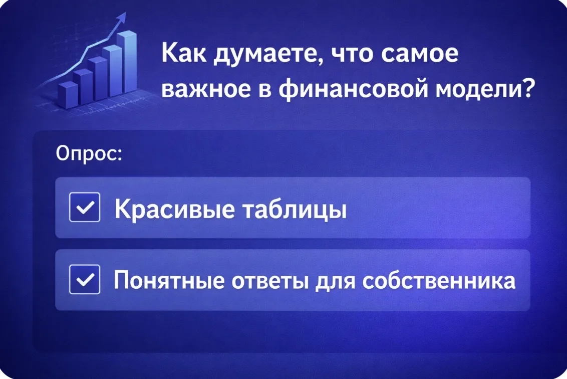 На какие вопросы должна отвечать хорошая финансовая модель