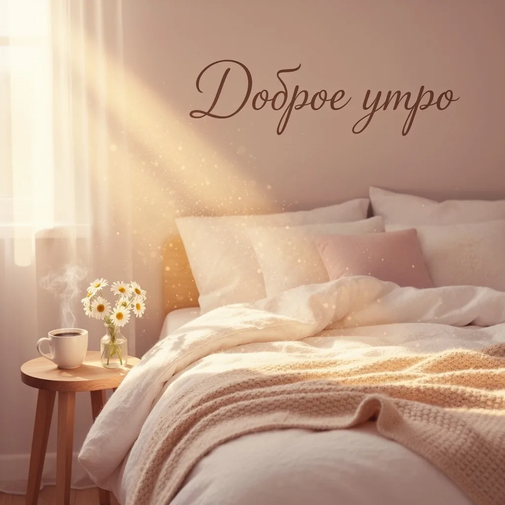 Доброе утро! 🌄

Пусть сегодняшний день начнётся с лёгкости в сердце и ясности в мыслях. Желаем, что