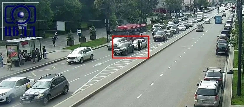 ДТП на Ленина в районе Театра-Театра. Копится пробка