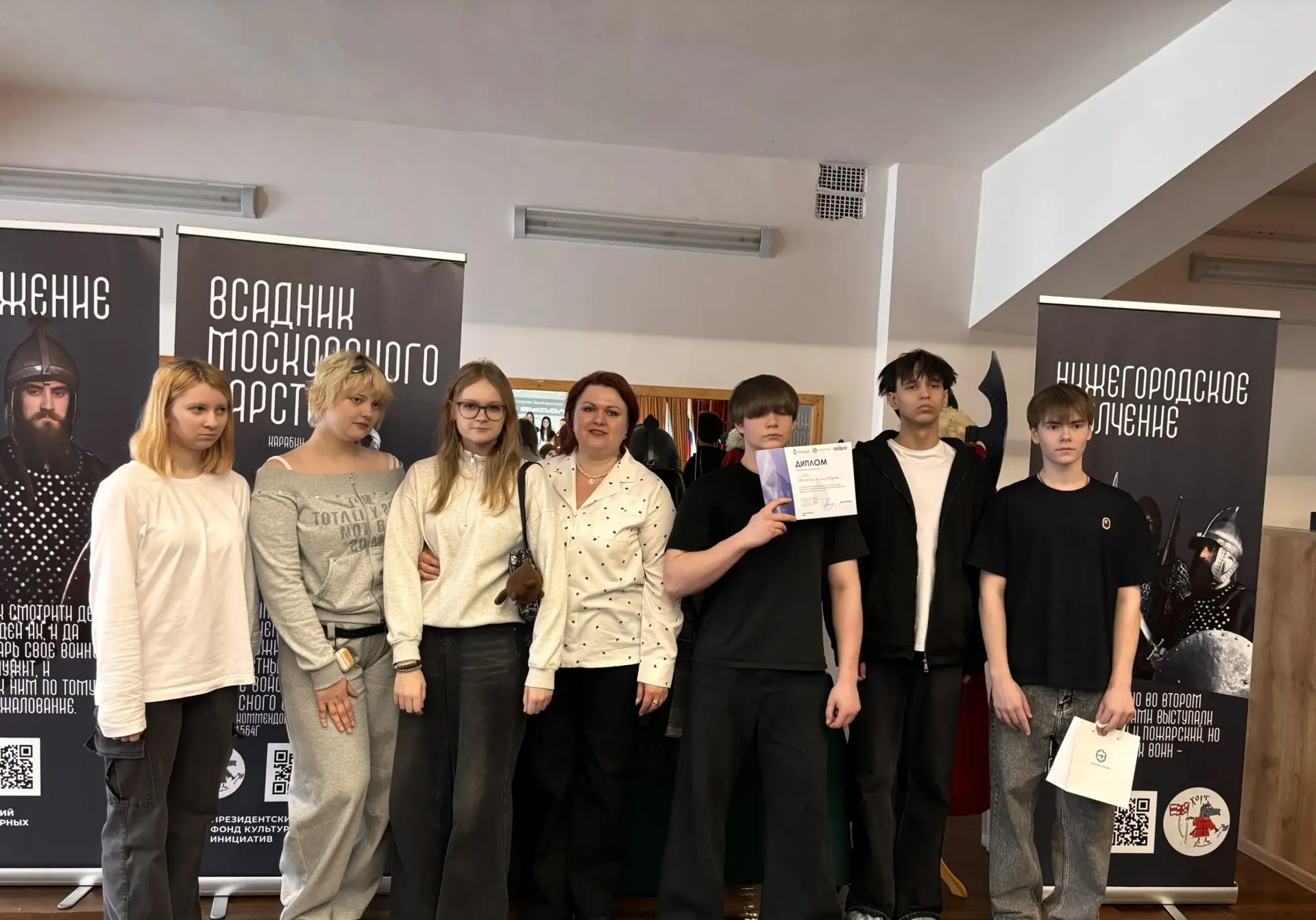 ☘️ Наши ребята на фестивале «Молодые патриоты»!
