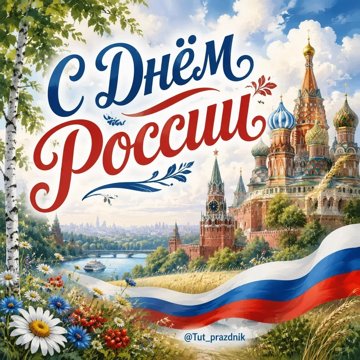 🇷🇺✨ 12 июня — День России ✨🇷🇺