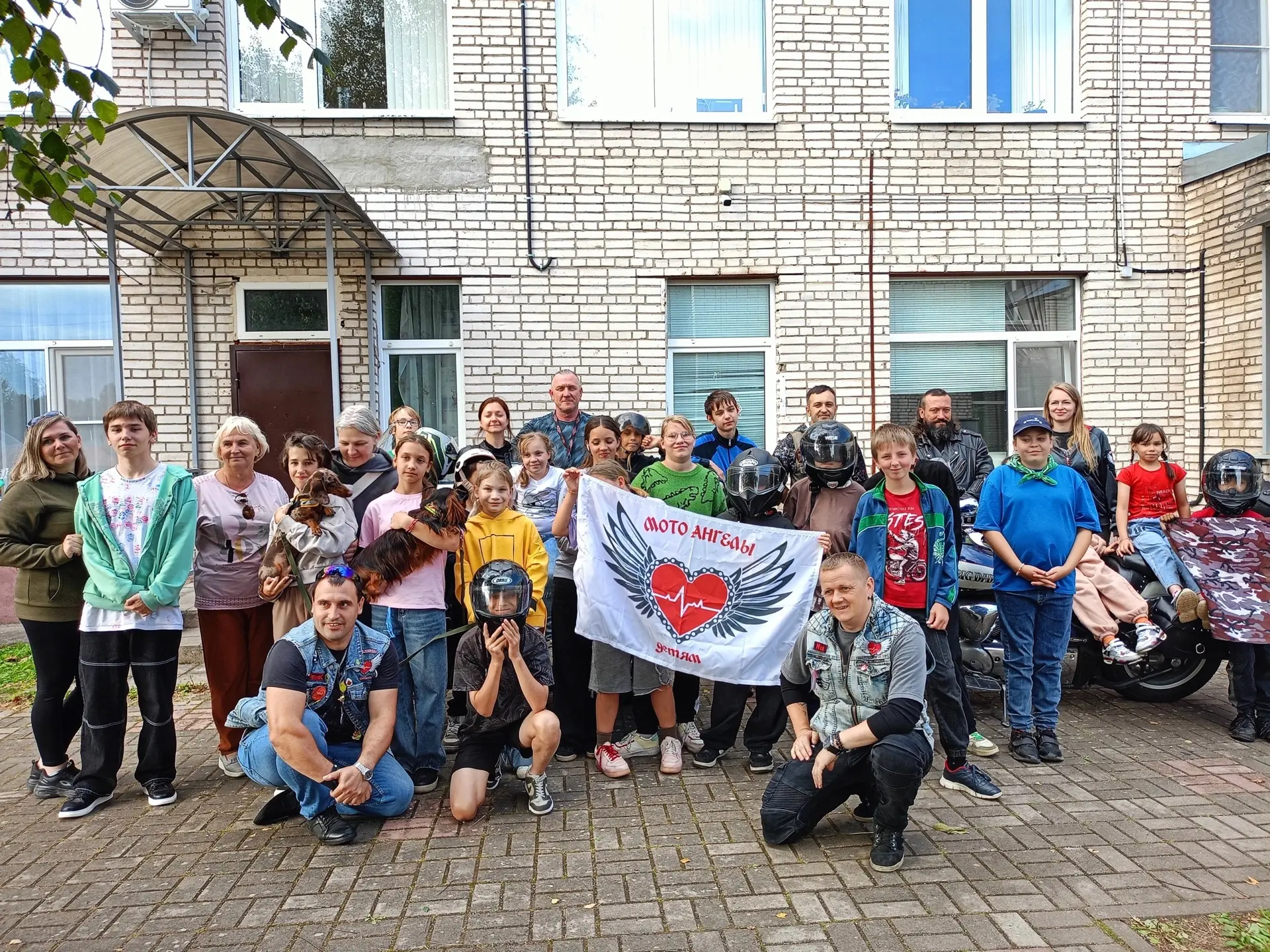 К нам снова приехали «МотоАнгелыДетям!» 🏍️