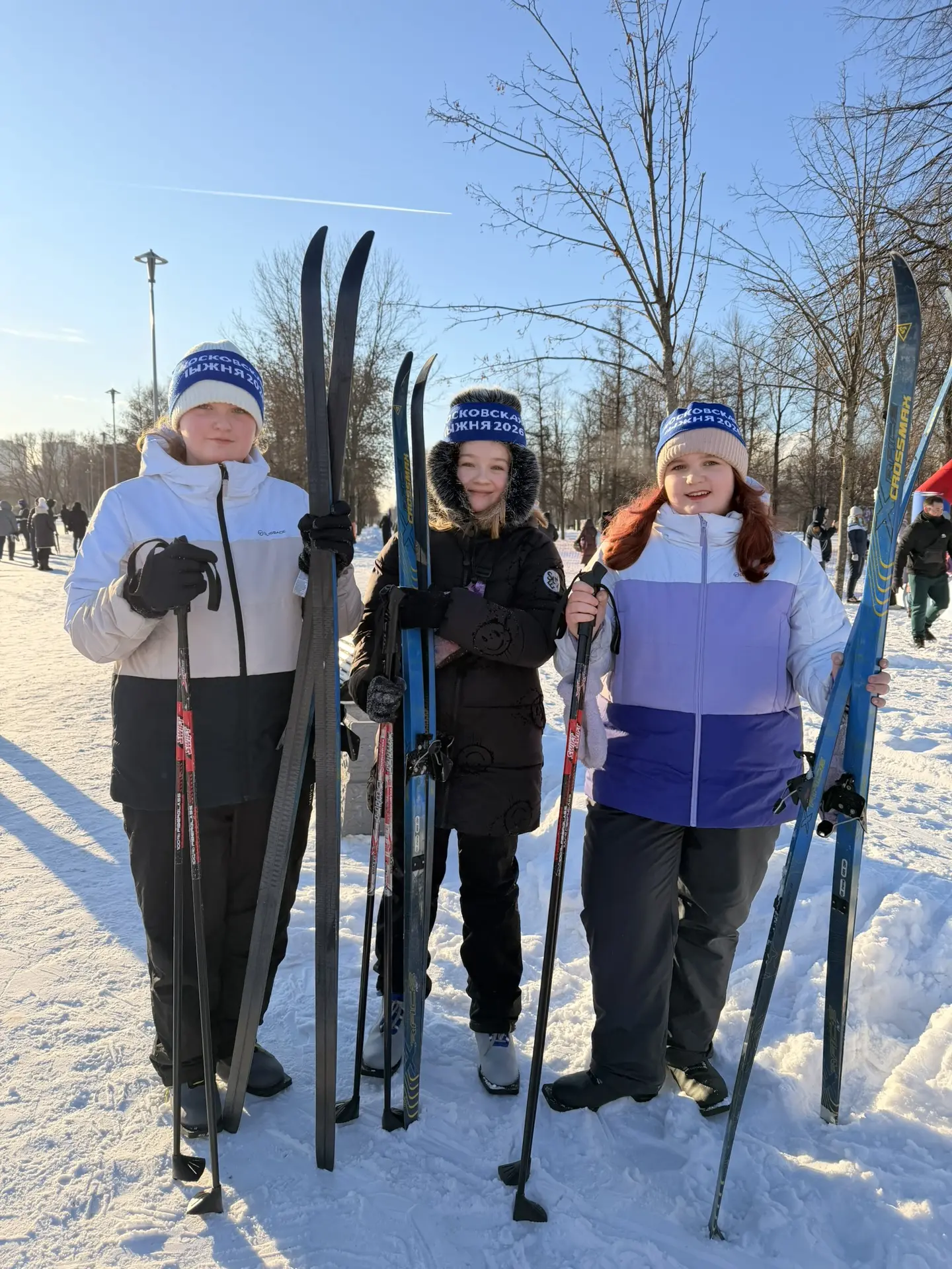 ⛷️ ЛЫЖНЯ - 2026 ⛷️  Под ярким зимним солнцем и свежим морозным ветром, наша 351-я школа не смогла се