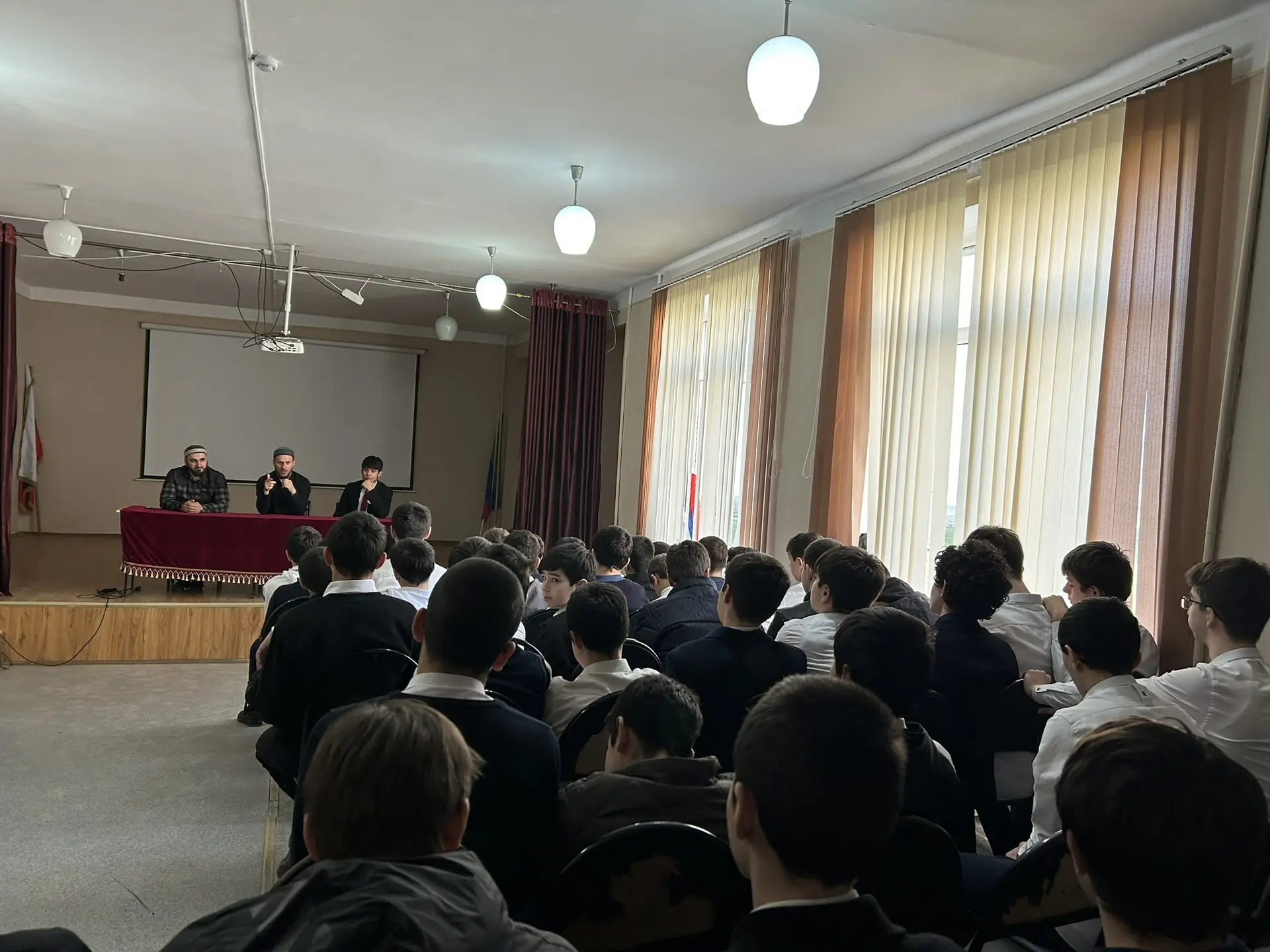 Для укрепления антитеррористической безопасности в нашей гимназии были организованы просветительские