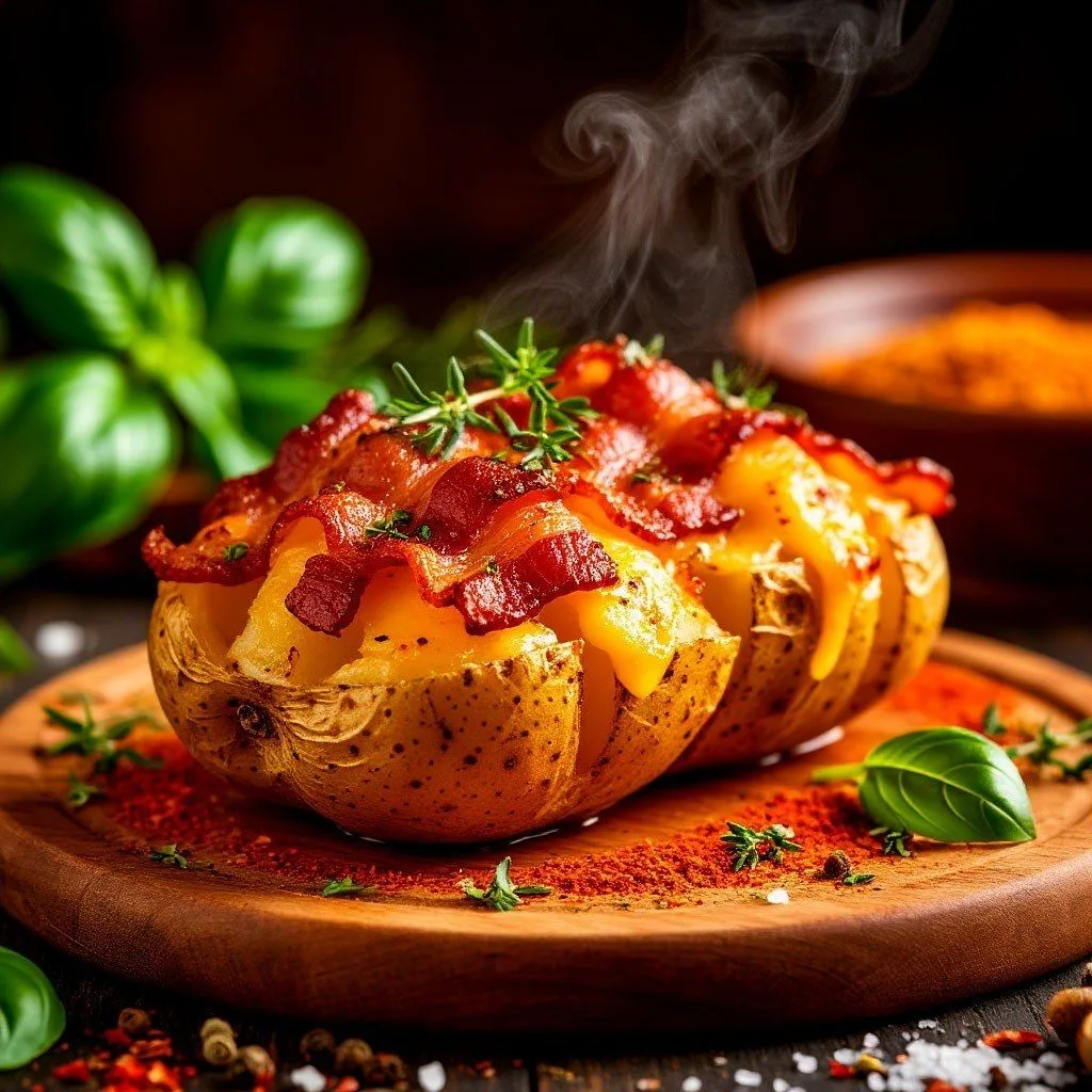 **Картошка вкуснее, чем в «Крошке Картошке»!** 🥔🧀✨