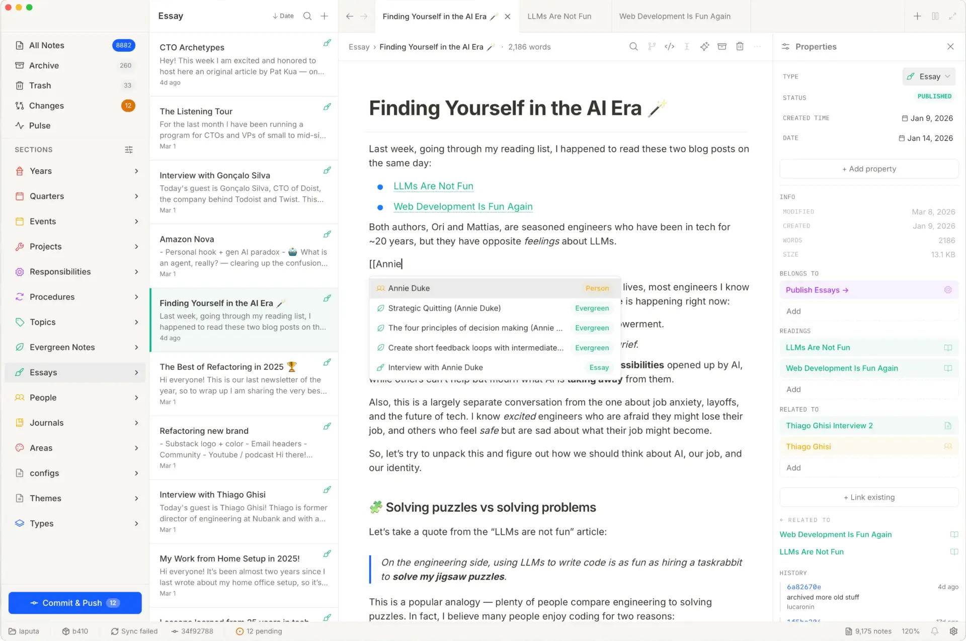 Tolaria 📚. Бесплатное open-source приложение для ведения личной базы знаний 🧠, замето...