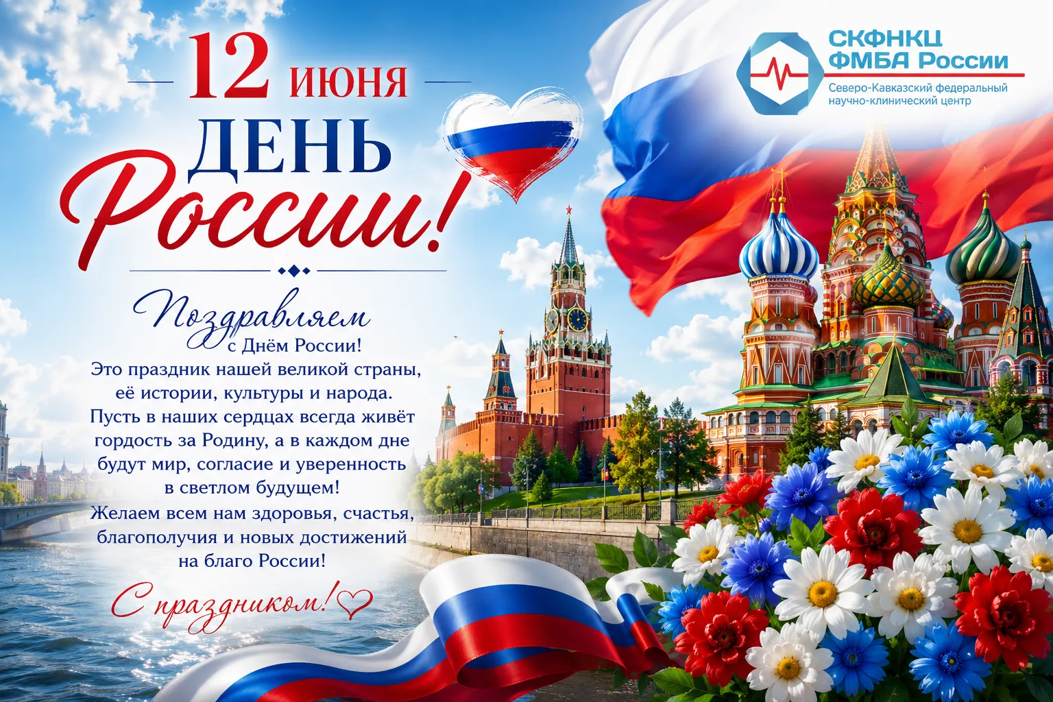 🇷🇺С Днём России!

Поздравляем с одним из главных государственных праздников нашей страны — Днём Ро